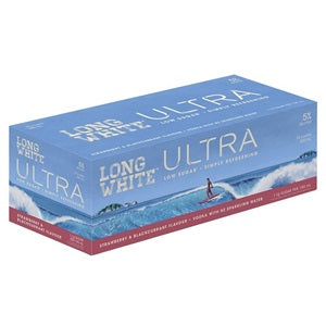 Long White Ultra 320ml Cans 10 Pack