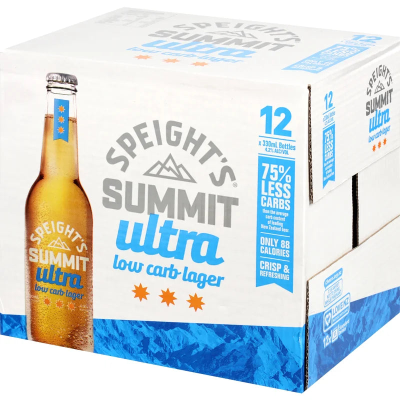 Speights Summit Ultra 330ml Bottles 12 Pack