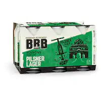 BRB Bouncing Czech Pilsner Lager 330ml Cans 6 Pack