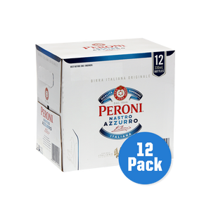 Peroni Nastro Azzurro 330ml Bottles 12 Pack
